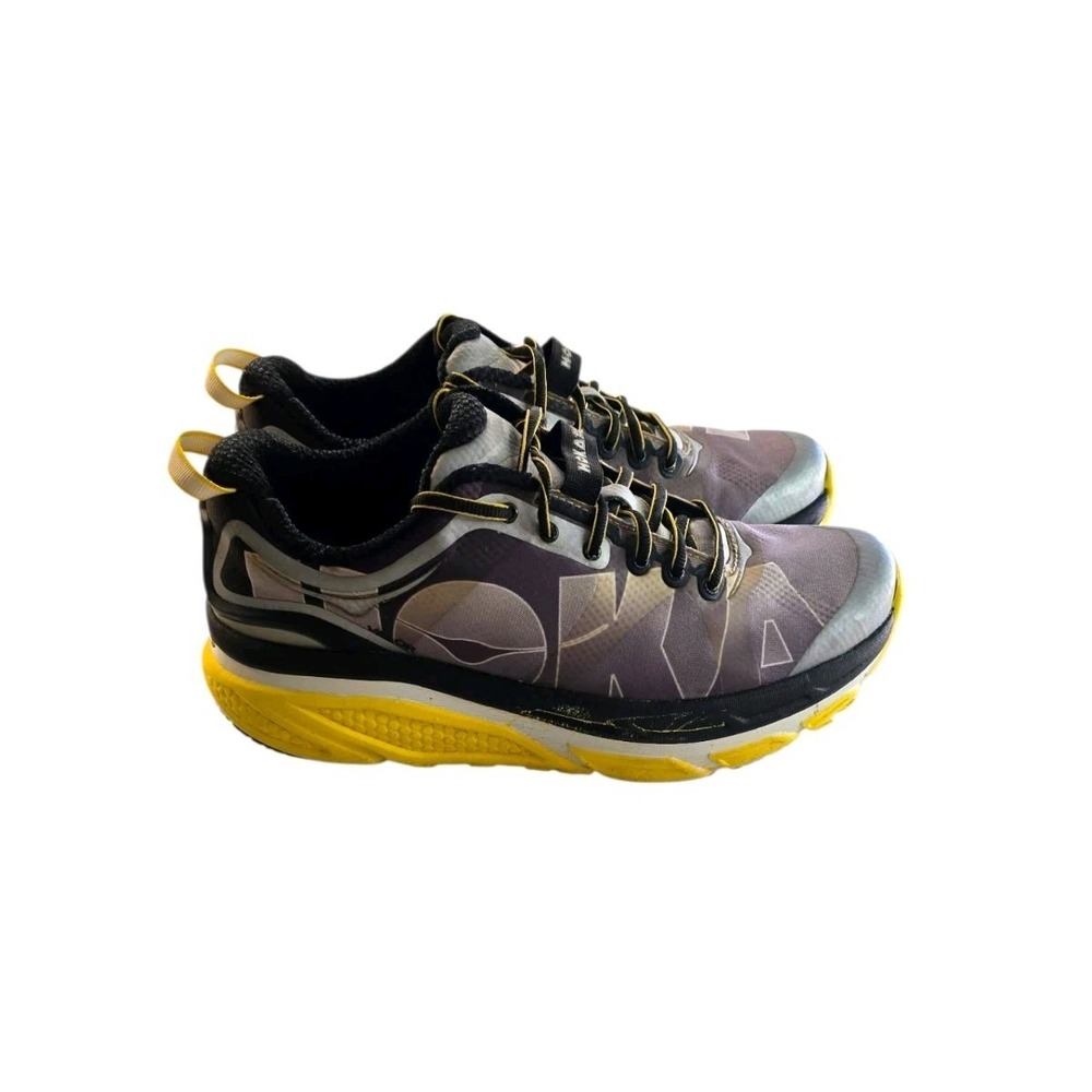 Hoka One Valor Mens Running Athletic Shoes Size 9.5 Active Exercise Comfort